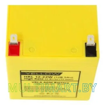 Аккумулятор для ИБП YELLOW HRL 12-22W картинка 2